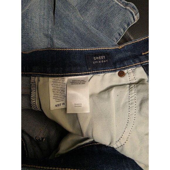 Lucky Brand Mid Rise Sweet Straight (4/27) R - Picture 3 of 4
